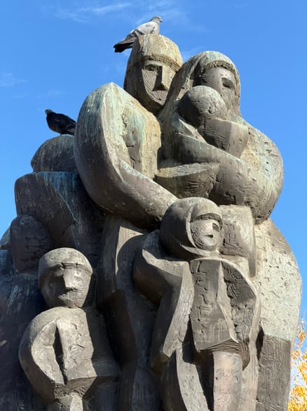 Monument to the Deportees in Chisinau